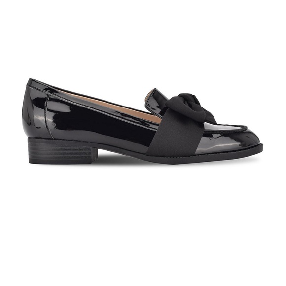 Bandolino Lindio Black Loafers – Bow Detail Slip-On – Size 6.5 – NWT - Picture 3 of 6